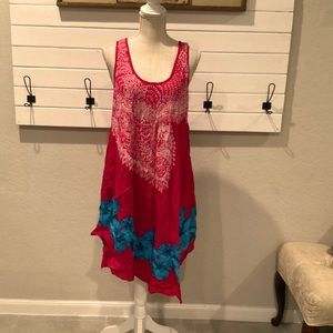 Sahiba Dress Womens One Size Unitalla Lightweight Sleeveless